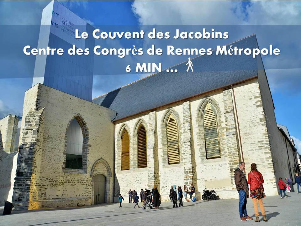 Ty Nid Studio Rennes Hypercentre Hoche-St-Anne Dış mekan fotoğraf