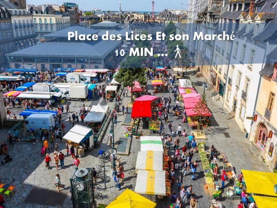 Ty Nid Studio Rennes Hypercentre Hoche-St-Anne Dış mekan fotoğraf